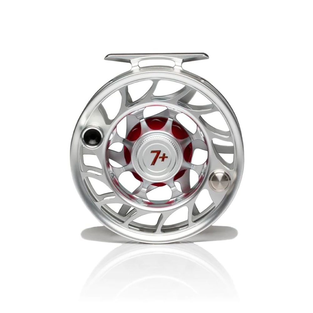 Hatch Iconic Fly Reel 7 Plus in Clear Red